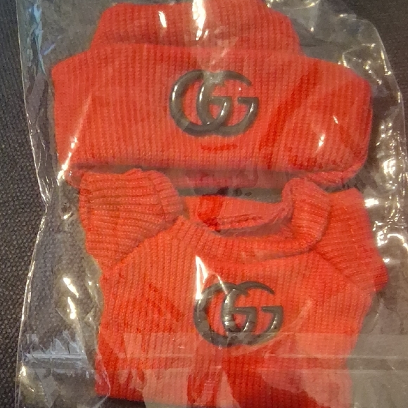 Labubu Vibrant Red Sweater Set